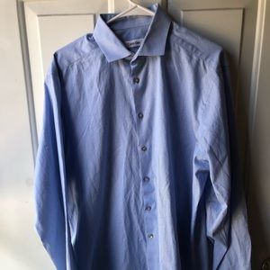 Calvin Klein Tall Long Sleeve Slim Fit Dress Shirt